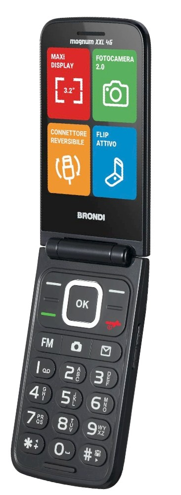 BRONDI MAGNUM XXL 4G GUNMETAL GREY