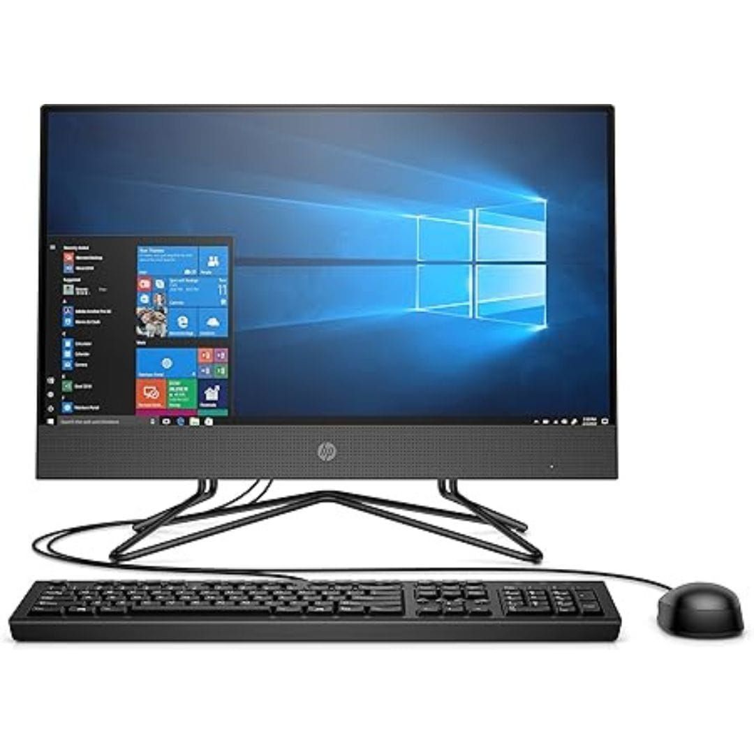 PC HP 200 G4 ALL IN ONE 22" I3-10TH/16GB/256GB/SSD/NVME/W11P RICONDIZIONATO GRADO A