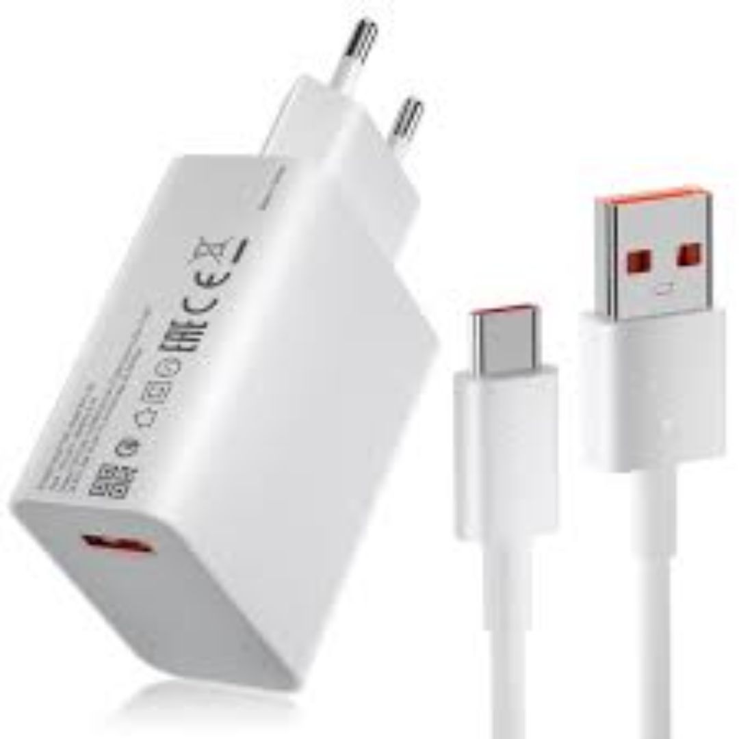 CARICABATTERIA DA RETE 33W XIAOMI USB-C WHITE