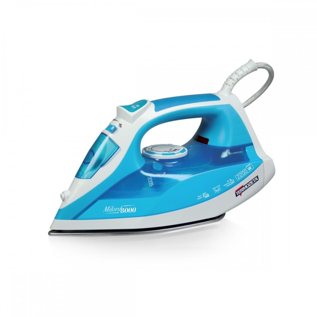 FERRO DA STIRO VAPORE 2200W TERMOZETA MILORD 8000 BLUE
