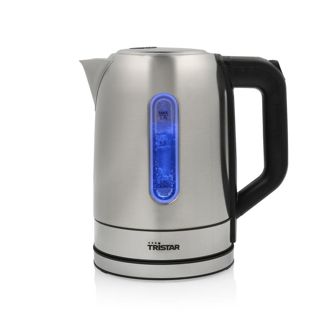 BOLLITORE ELETTRICO ACCIAIO INOX TRISTAR WK-1348 SILVER