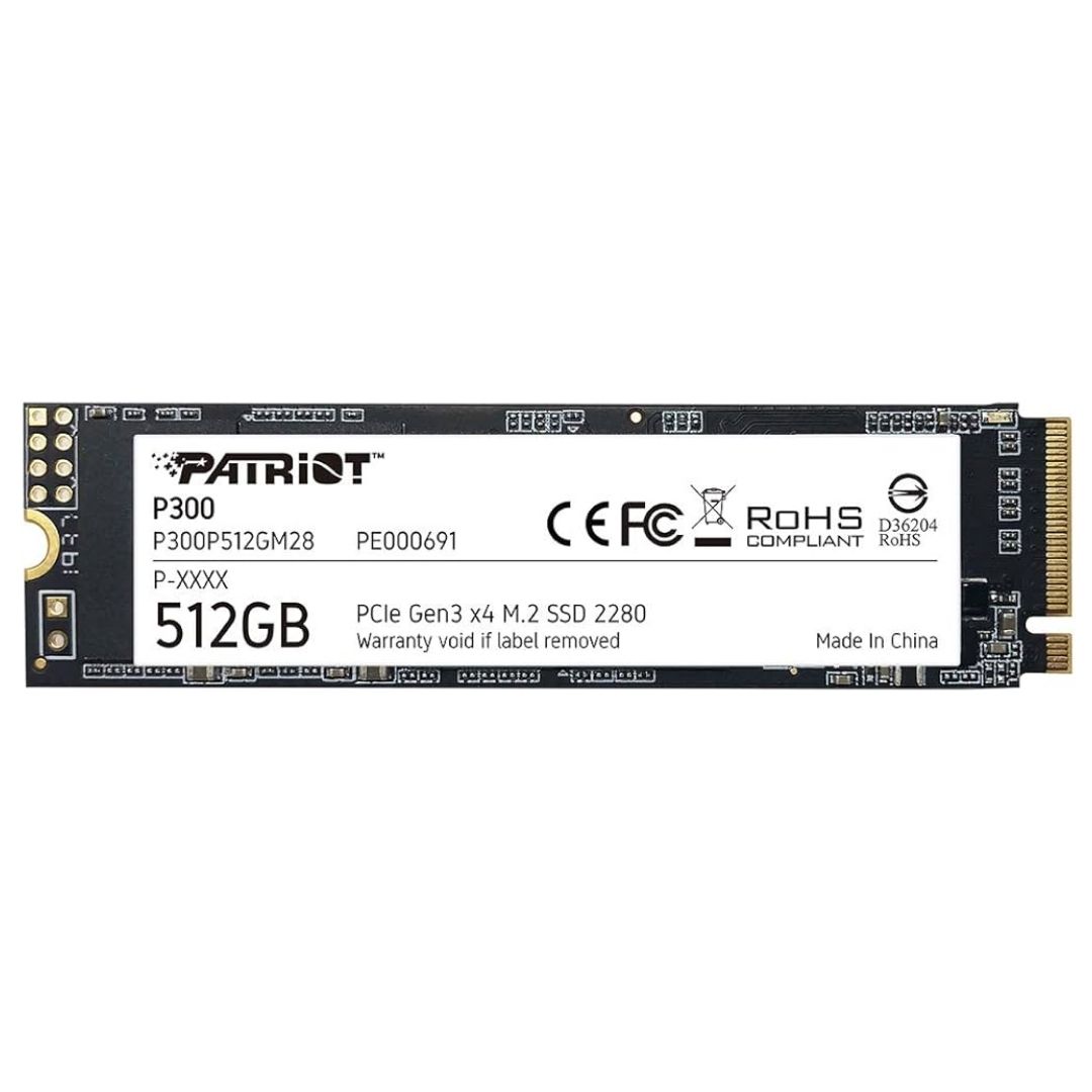 HARD DISK 2,5 SSD M.2 512GB NVME PATRIOT P300 P300P512GM28