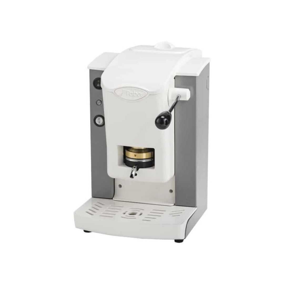 MACCHINA DA CAFFE' FABER SLOT PLAST TELAIO BIANCO PLASTICHE GRIGIO