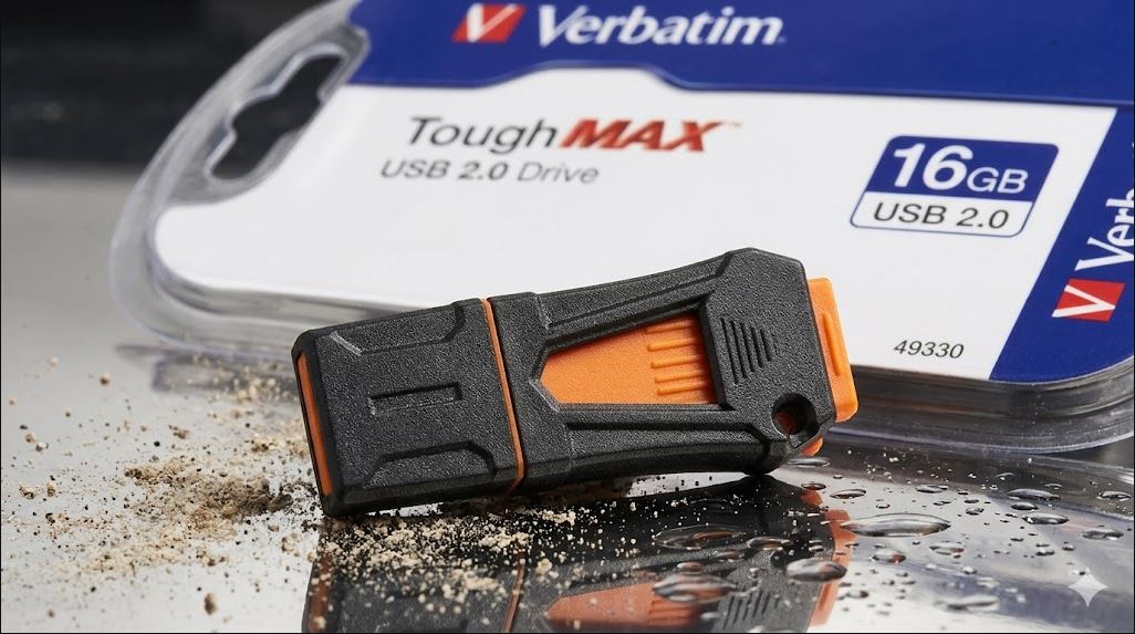 MEMORIA USB 16GB 2.0 VERBATIM TOUGHMAX 49330