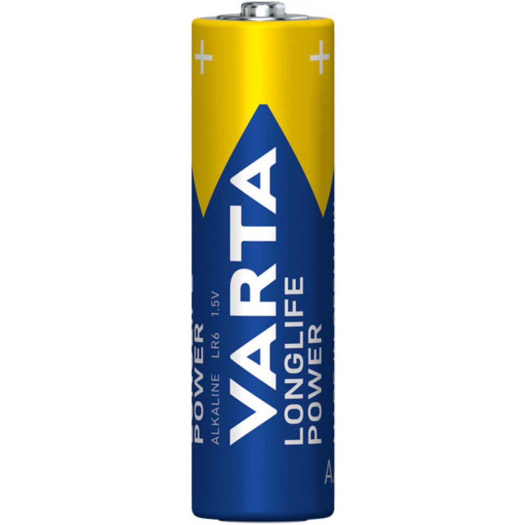 BATTERIA LONGLIFE POWER STILO AA ALCALINA 8PZ VARTA