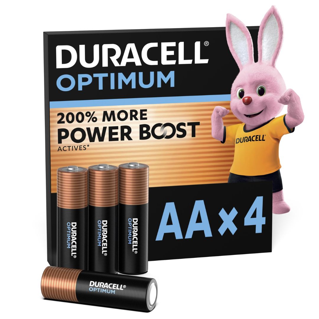 BATTERIA MINISTILO AAA ALCALINA 4PZ DURACELL OPTIMUM OPMN2400