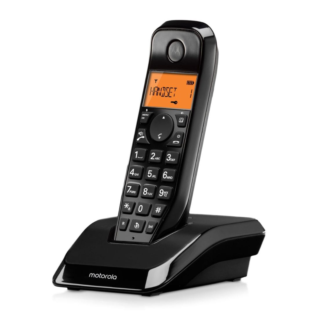 CORDLESS MOTOROLA S1201 CON VIVAVOCE BLACK