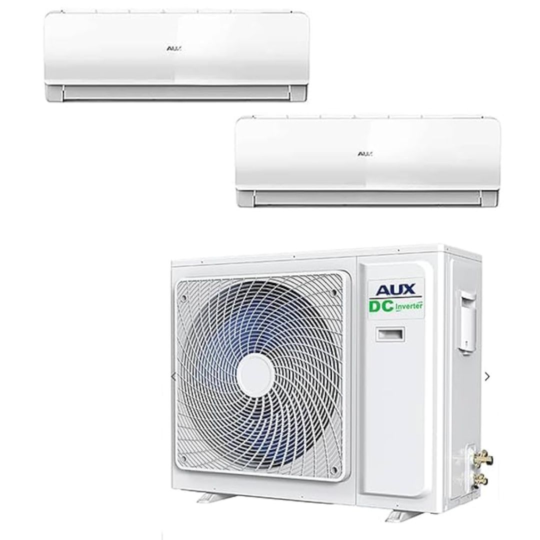 CLIMATIZZATORE AUX DUAL 9000+9000BTU FH AM2-H18/4DR3C+AMWM-H09/4R3C+AMWM-H09/4R3C R32 A+/A++