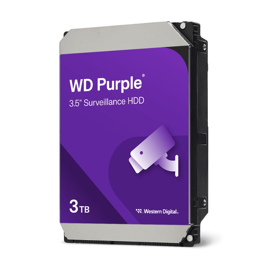 HARD DISK 3,5 SATA III 06TB WESTERN DIGITAL WD64PURZ PURPLE