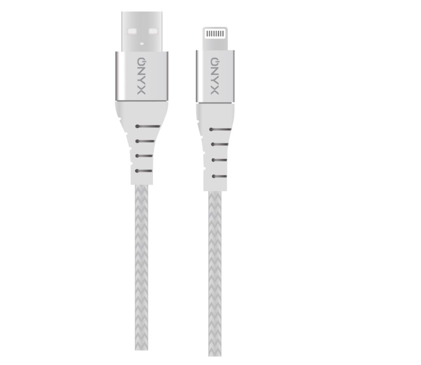 CAVO CARICA RAPIDA 12W 1M PER SMARTPHONE ONYX OX-L1 USB LIGHTNING