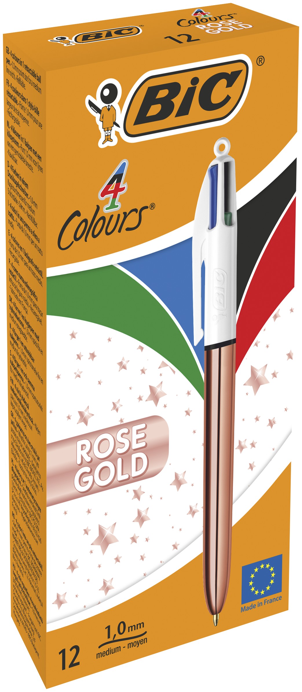 PENNA 4 COLOURS SHINE FUSTO ORO ROSA