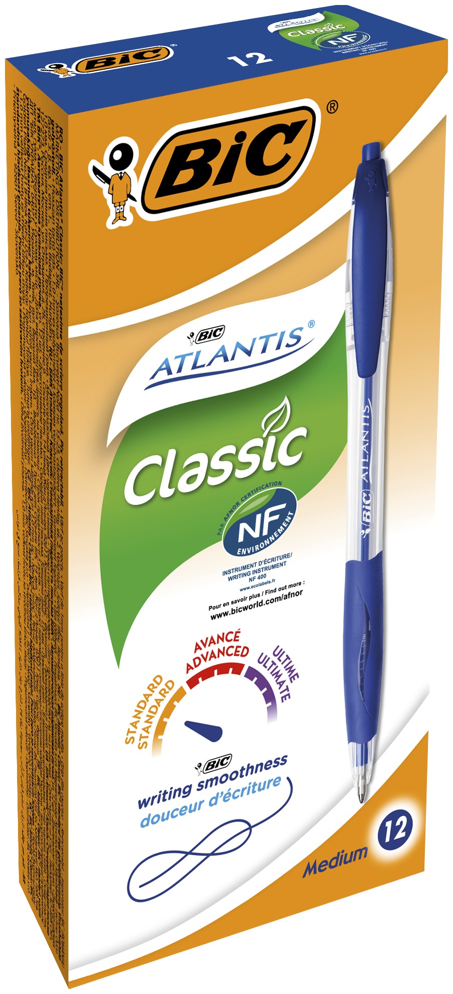 PENNA ATLANTIS CLASSIC COLORE BLU BOX12