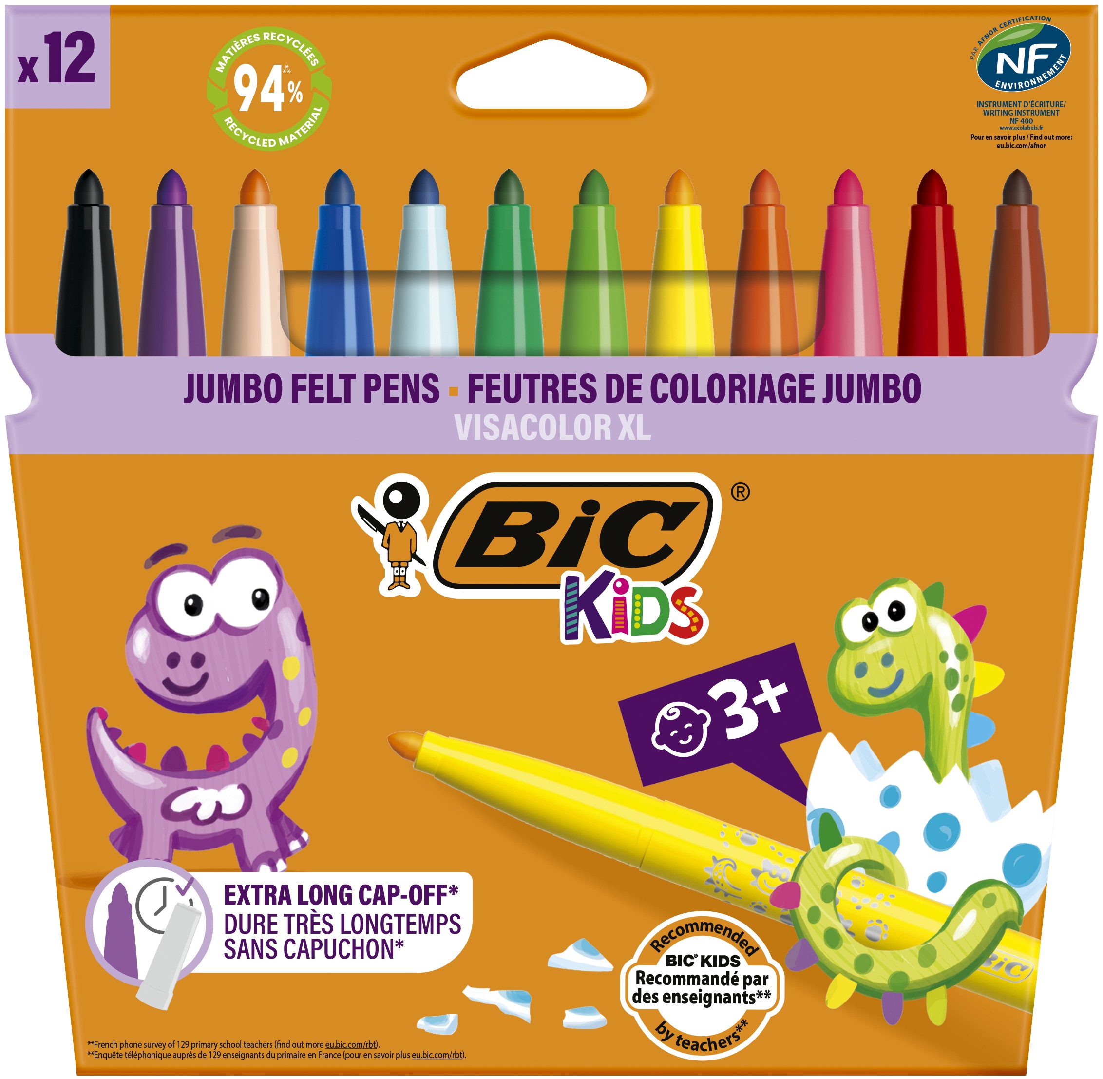 PENNARELLI COLORATI VISACOLOR XL BOX12