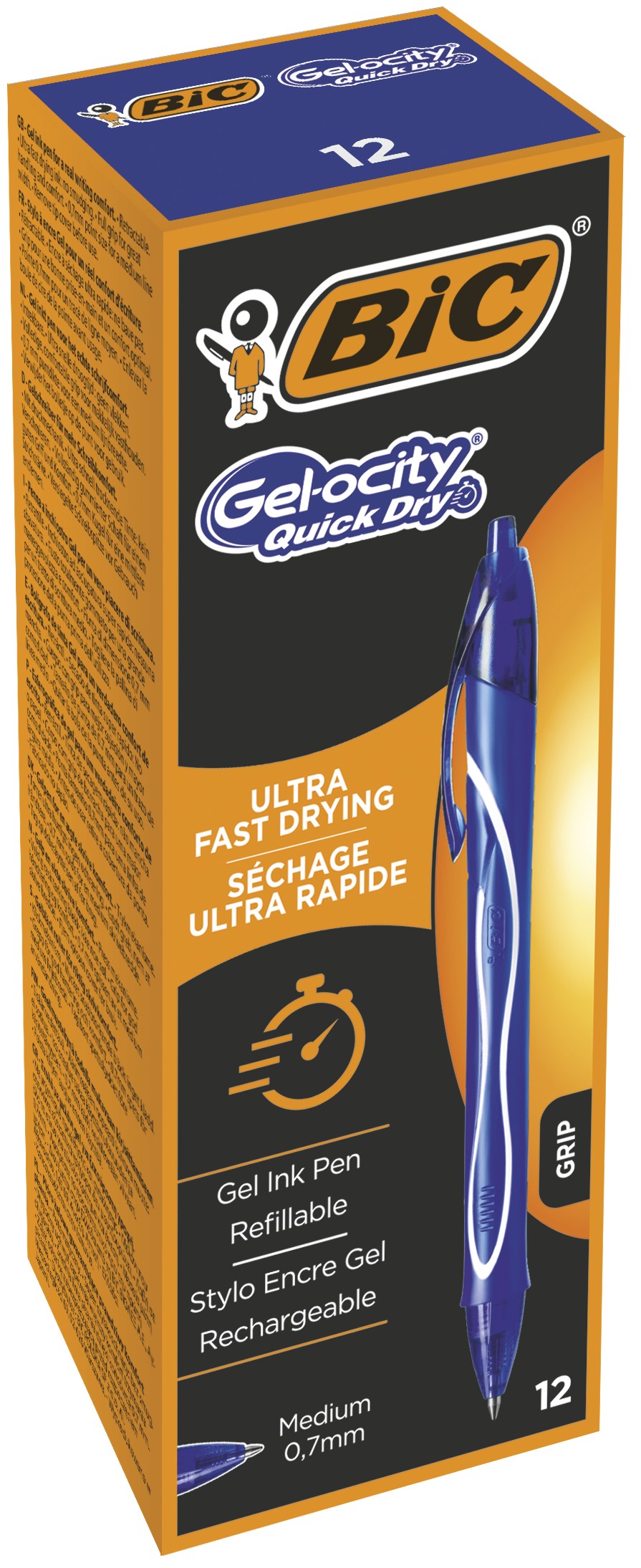 PENNA GELO QUICK DRY GEL INTENSITY COLORE BLU BOX12