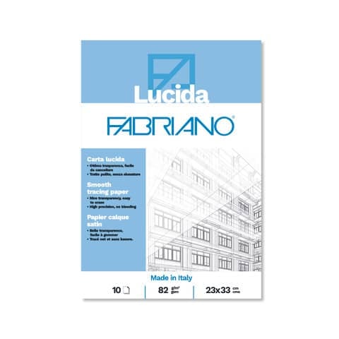 BLOCCO CARTA LUCIDA 23x33CM