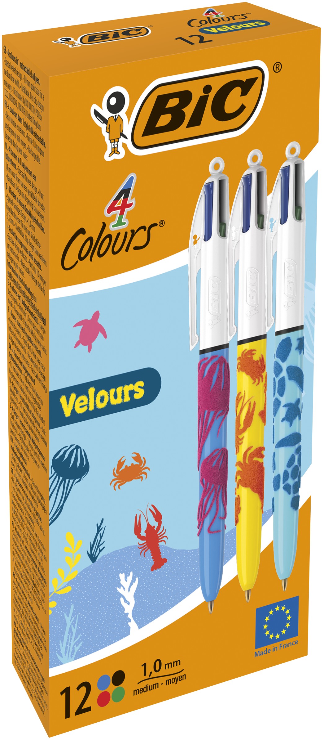 PENNA 4 COLOURS VELOURS FUSTO CON VELLUTO