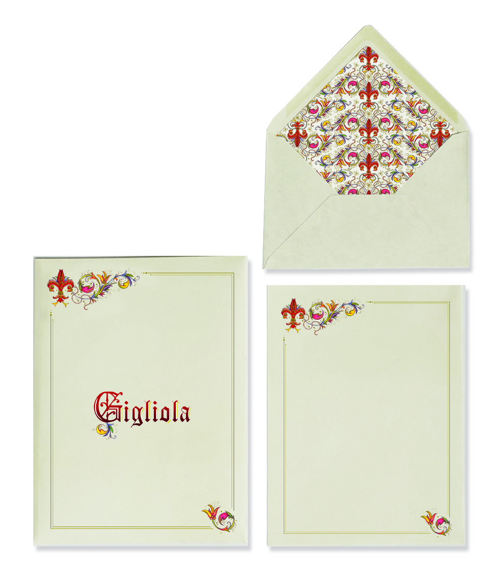 PLICO FOGLIO GIGLIOLA 17X23+BUSTA 12X18 T/P BOX 10+10 POKET