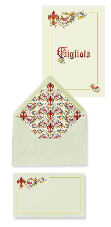 TASCHETTA GIGLIOLA CARTONCINO SEMPLICE+BUSTA 9X14 BOX 10+10 POKET CARDBOARDS