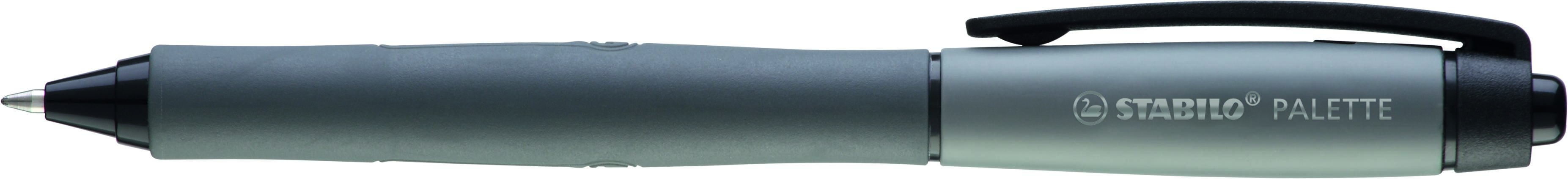 PENNA GEL RICARICABILE A SCATTO PUNTA FINE COLORE NERO BOX10