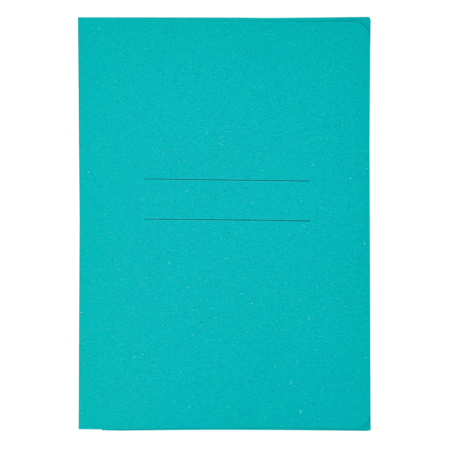 CARTELLINE ECO 3 LEMBI AZZURRE BOX50