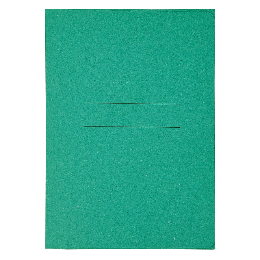 CARTELLINE ECO 3 LEMBI VERDI BOX50