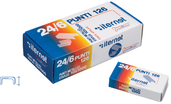 PUNTI 24/6 TOP QUALITY DA 1000 PUNTI