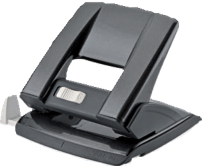 PERFORATORE A 2 FORI -20/S NERO