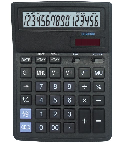 CALCOLATRICE DA TAVOLO 16DGT HC-573T