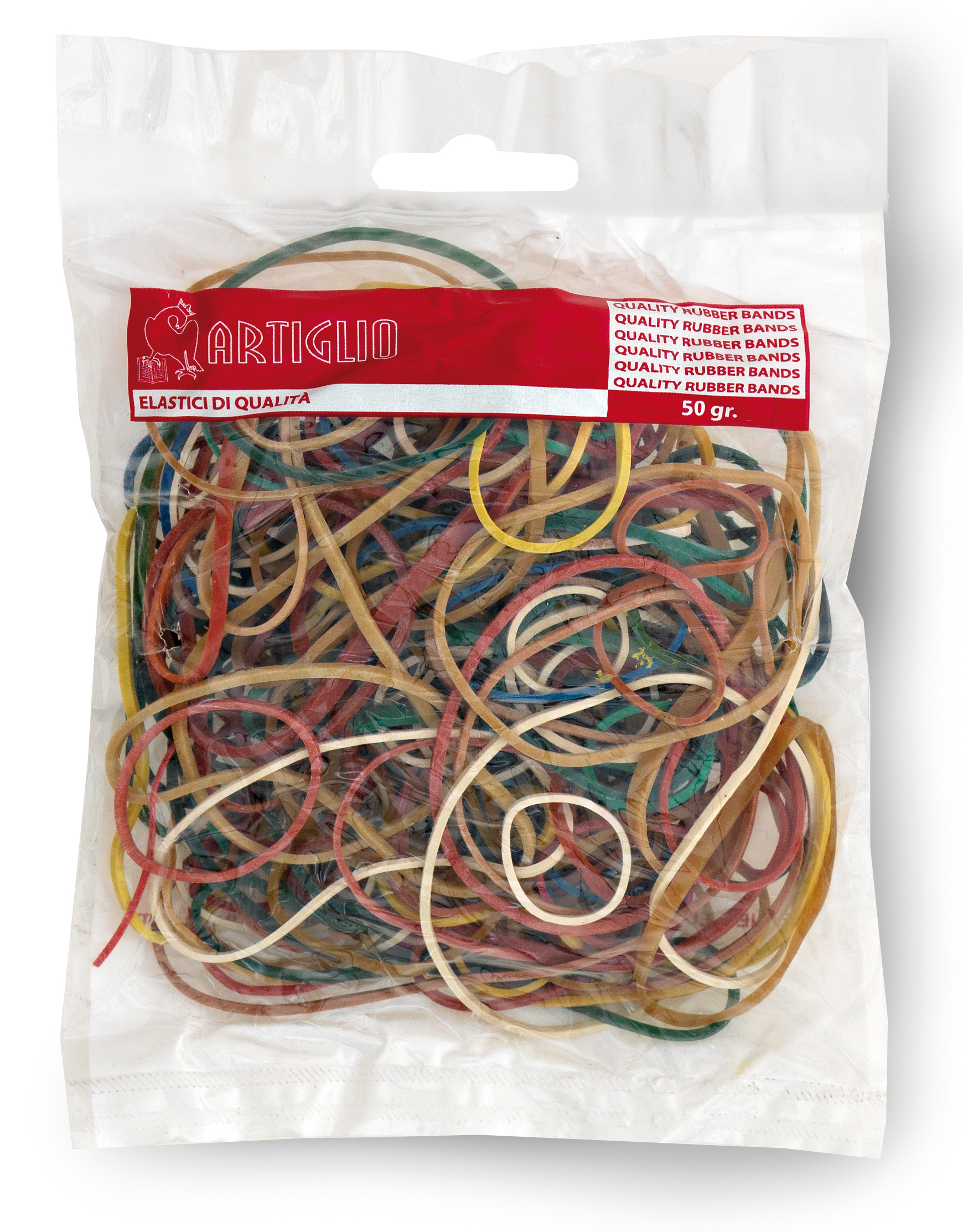 ELASTICI ASSORTITI IN SACCHETTI DA 50GR