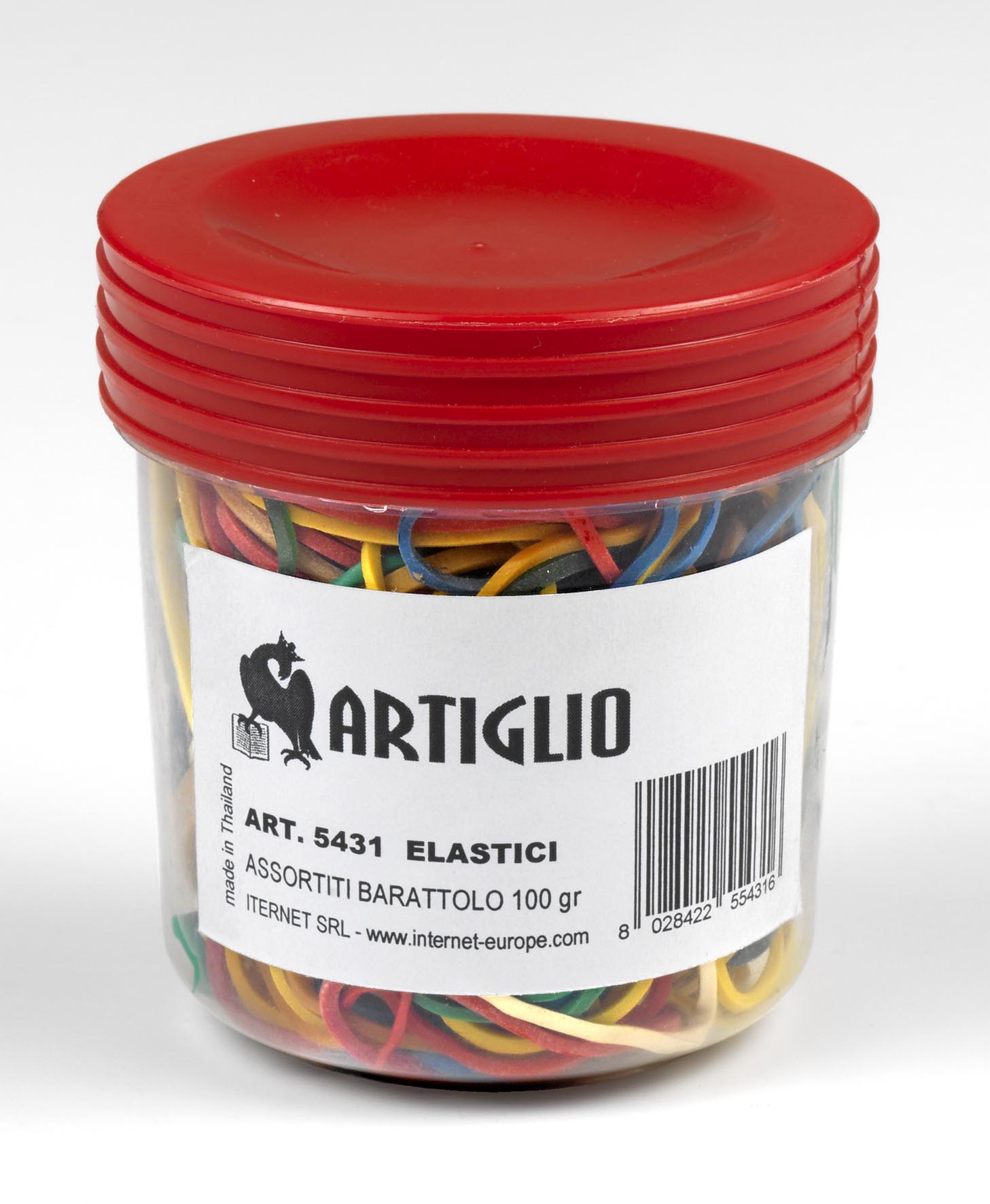 ELASTICI ASSORT. BARATTOLO 100GR