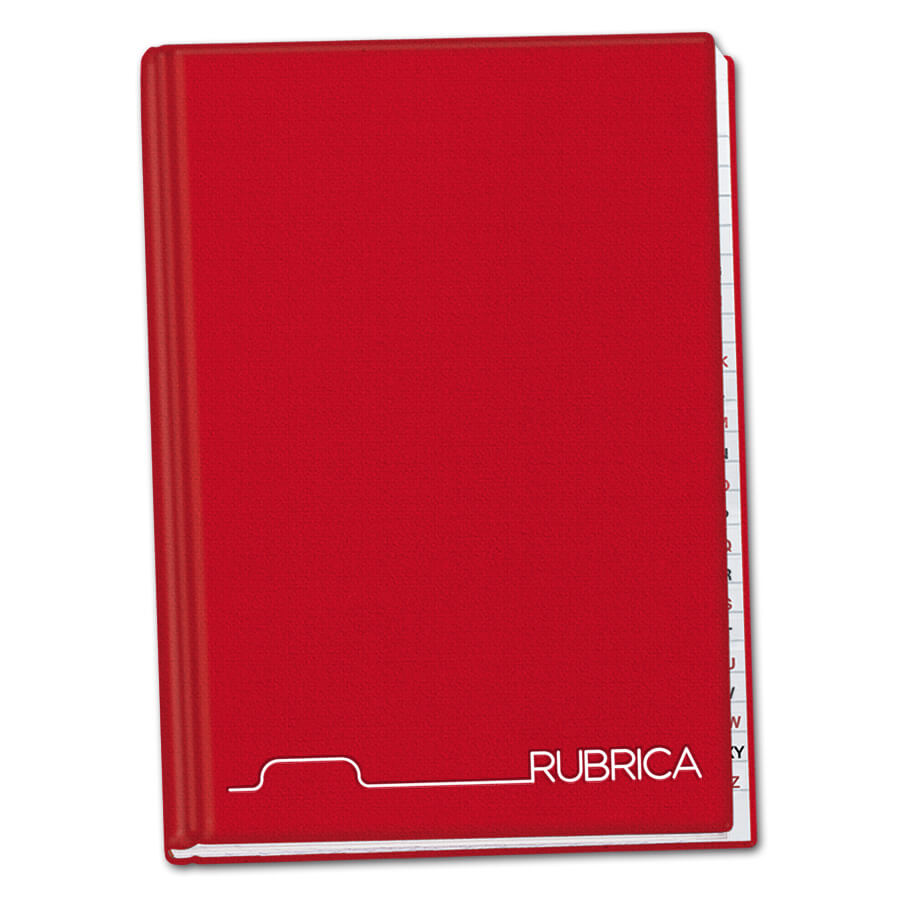 RUBRICA CARTONATA A5 A RIGHE 1R COLORI MISTI BOX DA 3