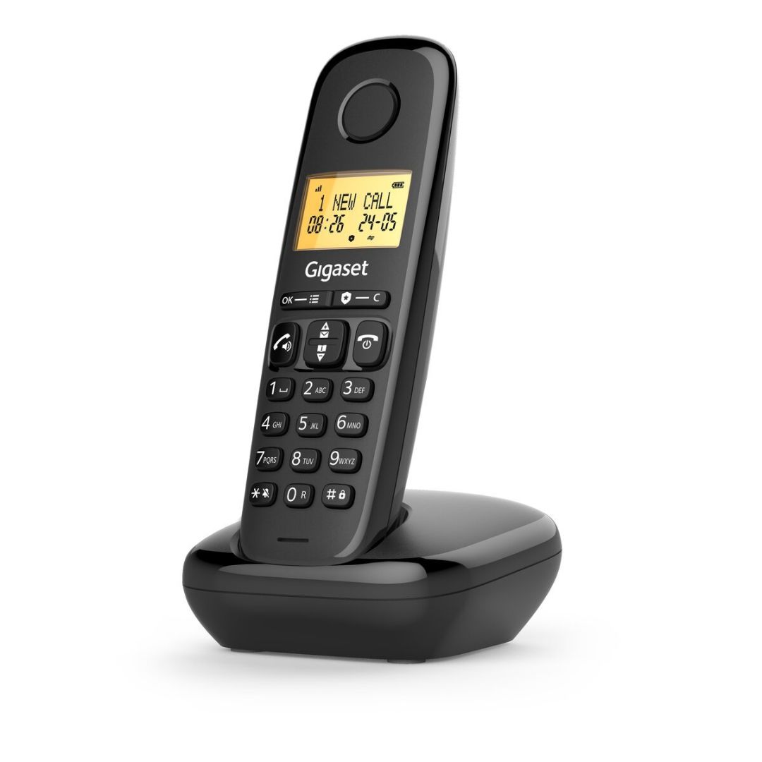 CORDLESS SIEMENS GIGASET BASIC 100 BLACK