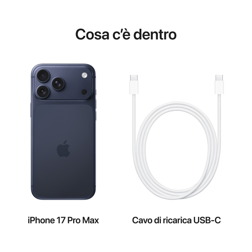 APPLE IPHONE 17 PRO MAX 512GB 6,9" DEEP BLUE