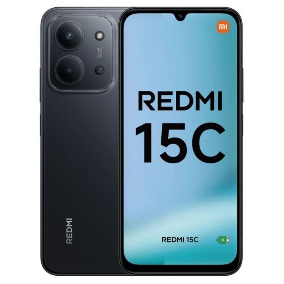 SMARTPHONE XIAOMI REDMI 15C 4+128GB DUOS BLACK ITALIA