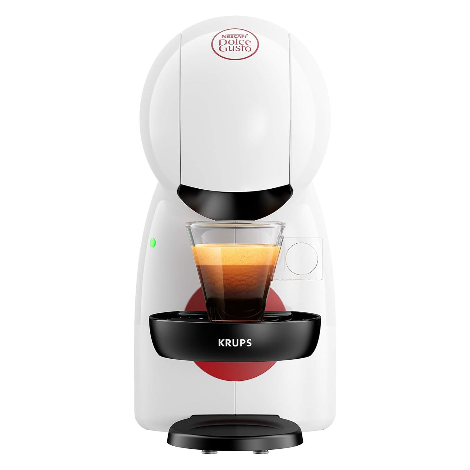 MACCHINA DA CAFFE' KRUPS NESCAFE' DOLCE GUSTO PICCOLO XS KP1A3110 WHITE/RED