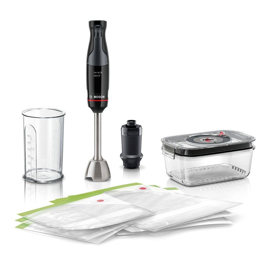 FRULLATORE AD IMMERSIONE BOSCH MSM4B6V2 1000W BLACK