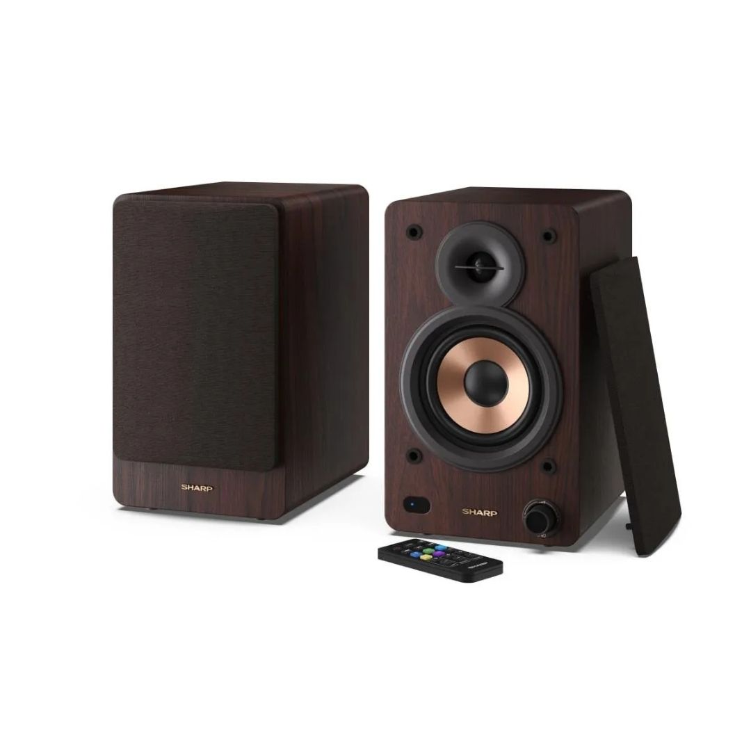 ALTOPARLANTI ATTIVI DA DESKTOP SHARP CP-SS30 BROWN