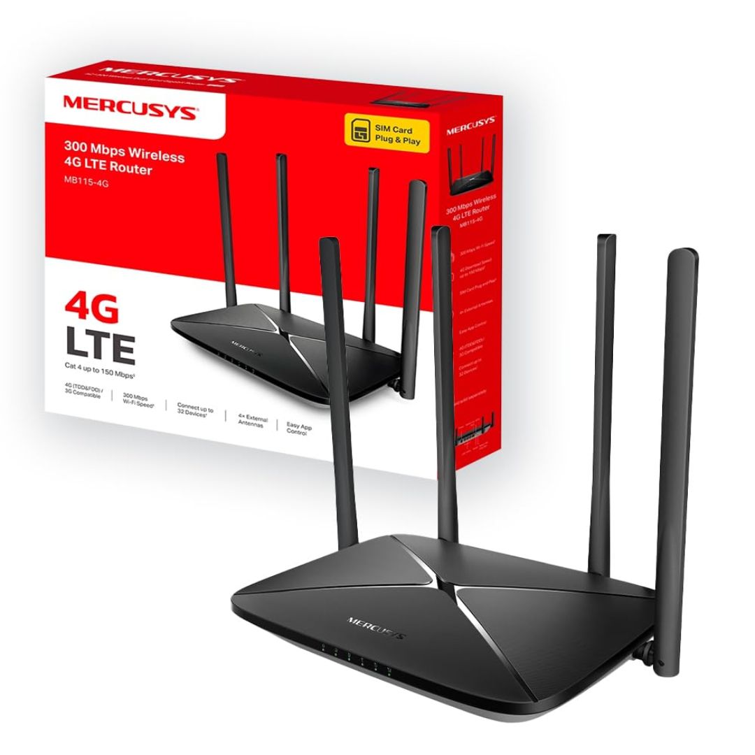 ROUTER 4G LTE WIRELESS MERCUSYS MB115-4G