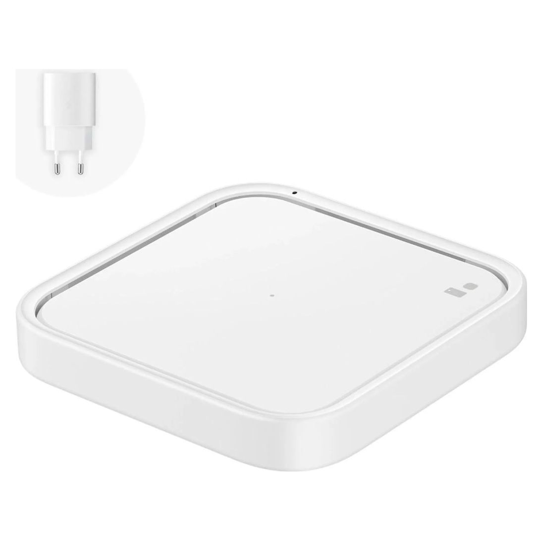 CARICABATTERIA WIRELESS SAMSUNG 15W CON CARICABATTERIE EP-P2400TWEGEU WHITE
