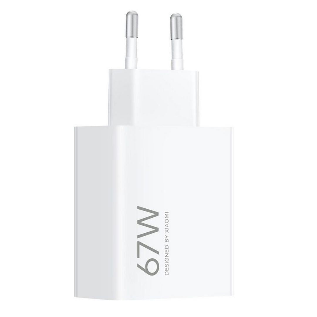 CARICABATTERIA DA RETE 67W XIAOMI BHR07SKEU USB-A WHITE
