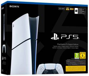 PS5 CONSOLE 825GB DIGITAL EDITION E CHASSIS WHITE ITA